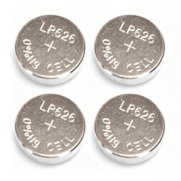 4-pack knappbatteri AG4 LR66 1.5V