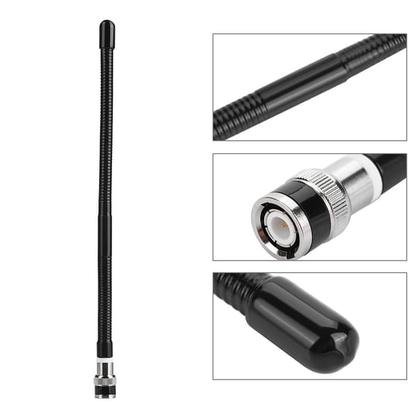Walkie Talkie Antenne BNC Han 27MHz Blød Antenne til Tovejsradio