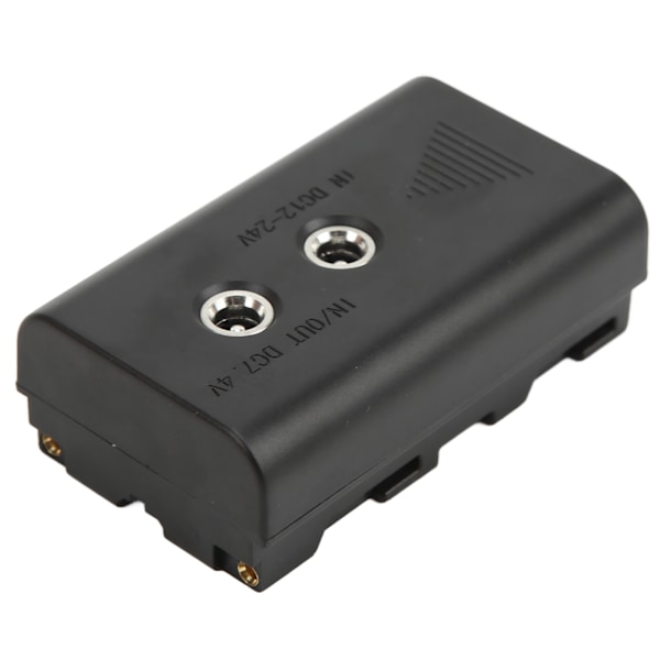 NPF550 Dummy Batteri Output 7.4V/3A til Sony NPF550 NPF570 NPF970 LED Lys Monitor