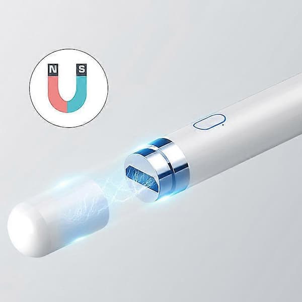til Pro 11 12.9 10.5 9.7 2018 2017 Press Pen Smart Pencil til Mini 5 4 Air 1 2 3 Tablet valkoinen