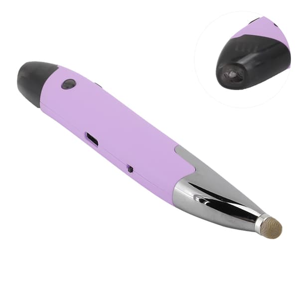 Muse Pen 2.4G Trådløs ABS Kapacitiv Skærm Håndskrift med Adaptere til Win xp/7/8/10 Lilla