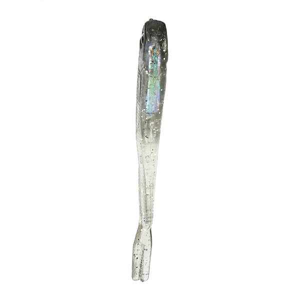 10kpl 7,5cm 3D Silmät Silikoni Pehmeä Syötti Jigipää Kalastussyötti Terävällä Koukulla