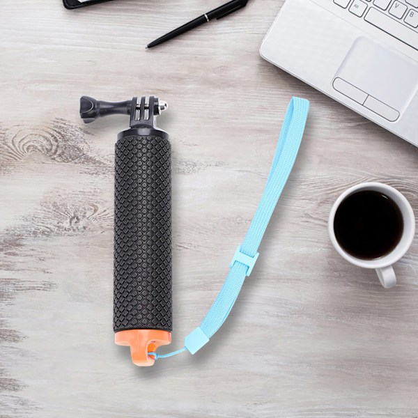 Halkfri Flytande Bobber Stick Floaty Handgrepp Monopod för Gopro SJCAM Xiaomi Yi (Orange)