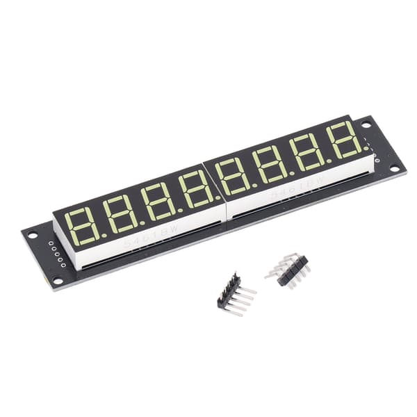 8-cifret rør LED-segmentdisplay 74HC595 Driver Digital Optoelektronisk Modul Hvid 0,56in