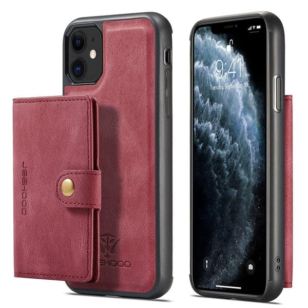 【03】Sleek Case with Card Slot - iPhone 12 Grön