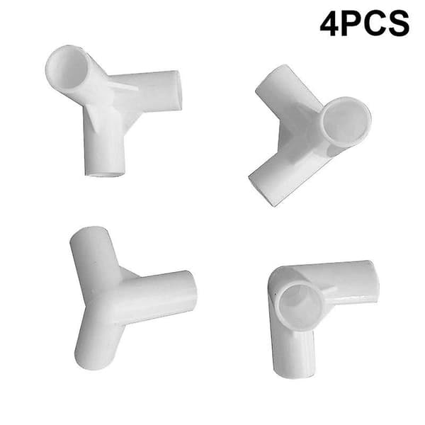【03】Reservedele til 3x3m Pavillon Markise Telt Fødder Hjørne Center Forbindelse 25/19mm 4PCS