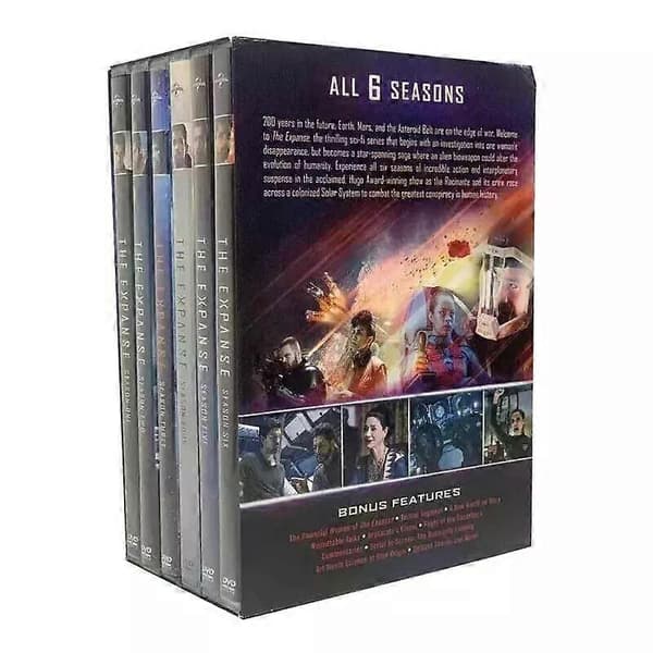 【03】The Expanse The Complete Series DVD Engelsk version Box Set ALLE 6 sæsoner 19 diske Ny