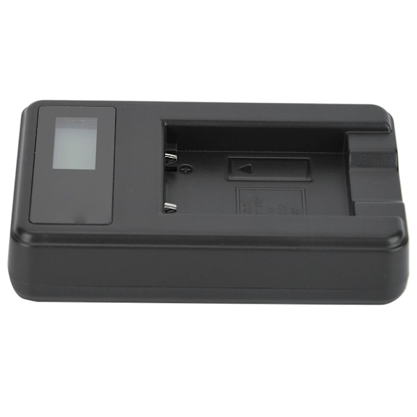 NP-45/ Li-40B Kamera Batteri Enkelt Oplader USB Opladning med LCD Skærm Sort