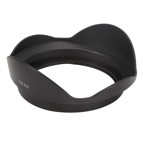 EW‑83E Modlysblænde Kameramontering Plast Sort Passer til EF 17‑40mm 17‑35 20‑35mm Objektiver