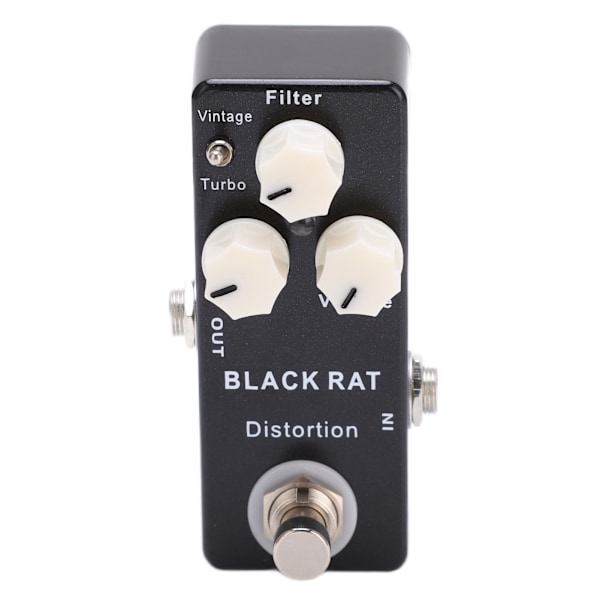 Distortion Guitar Pedal Elektrisk Effektor Enkelt Effekt Tilbehør med True Bypass Switch
