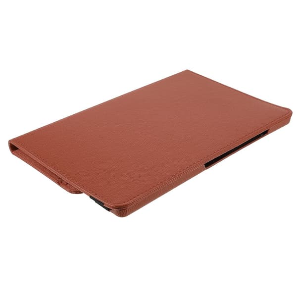 【03】Samsung Kompatibel med Galaxy Tab A11+ 360 Litchi Etui - Brun Dark blue