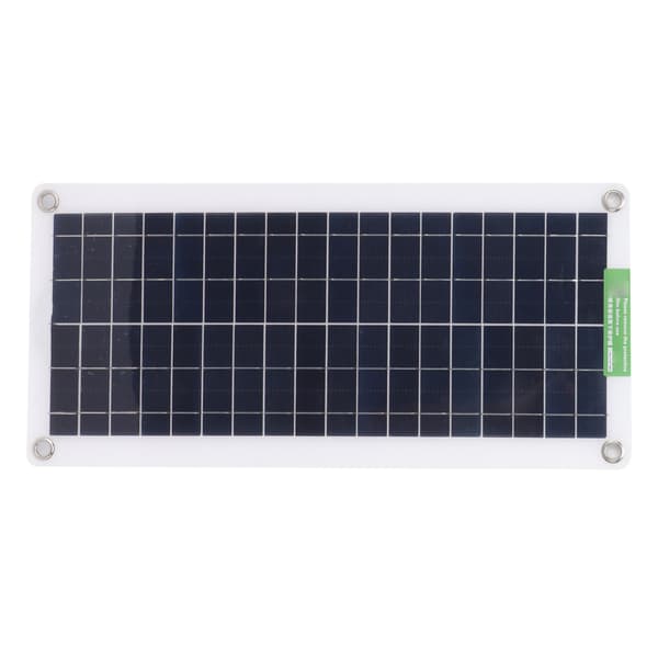 30W 18V Portabelt Solpanel Kit 30 Watt 18 Volt Monokristallin Solpanel för Bil Husbil Marin Båt