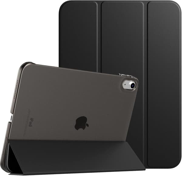 【03】Suitable for iPad 10th/11th Generation (2022/2025/A16) Tablet Case, PC Hard Shell, Thin and Light, Non-Yellowing, Drop-Proof. black black Ipad A16 (2025)