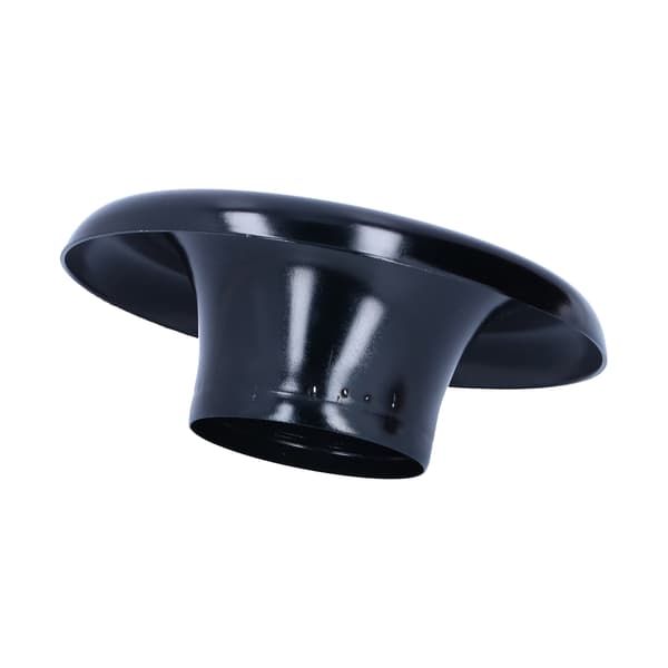 3,5 tommer Cold Air Intake Turbo Horn Velocity Stack Adapter CNC Aluminium Bilmodifikationstilbehør Sort