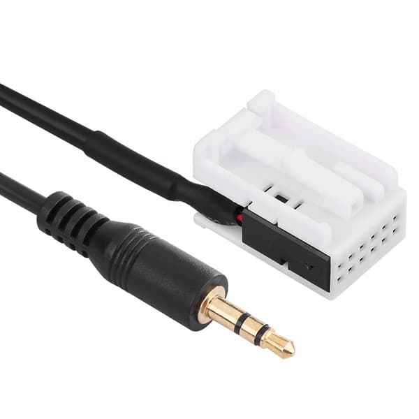 Bil 3,5 mm hanlyd AUX-indgangsadapterkabel til Mercedes /Benz W203 C-klasse