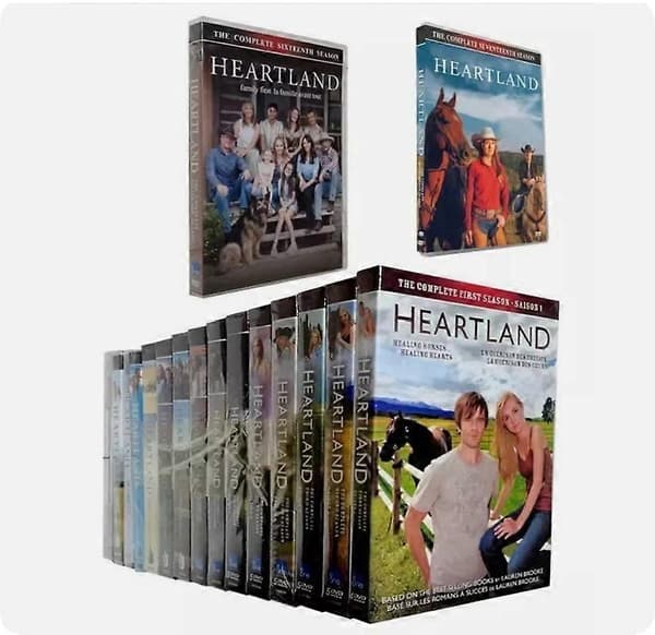 【03】Heartland: Koko kaudet 1-17 (DVD, 76 levyn boksipaketti) Uusi