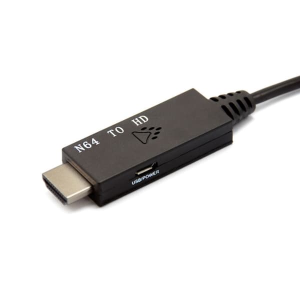 Plug and Play -sovitin N64-HDMI-muunnin Nintendolle