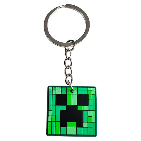 【03】10-pak Minecraft nøglering vedhæng skoletaske vedhæng