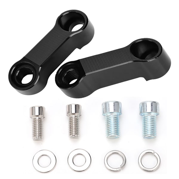 Motorcykel Bakspejl Adapter Kit Riser Mount Extender 10mm/8mm