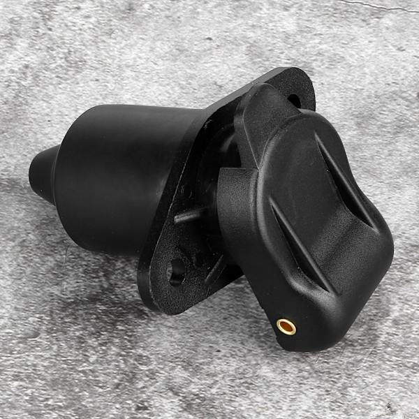 Sort Plastik 3-polet Trailer Stikkontakt Kabeladapter til Trailer