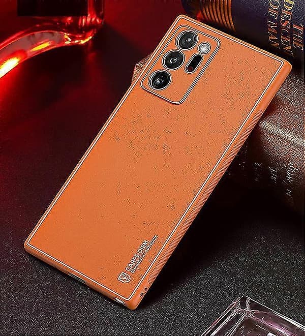 skyddsfodral kompatibelt med samsung galaxy note 20 ultra Orange