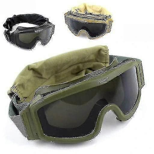 3-in-1 taktiset ampumalasit Green