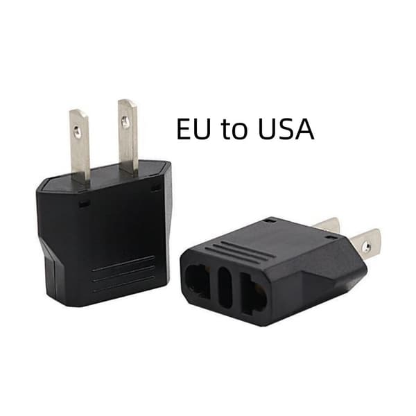 Reseadapter EU till USA 3-pack