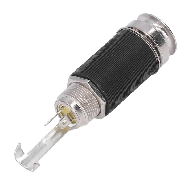 Pickup Output Jack Metall Ändstift Ljudhålsjack Ersättning Akustisk Gitarr Tillbehör
