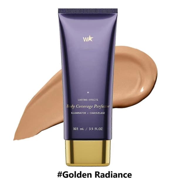 【03】Body Coverage Perfector Waterproof Makeup for Legs and Body - Tattoo Coverage - Light Natural - 100 m Golden Radiance