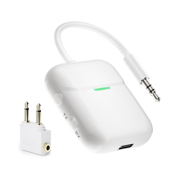 Bluetooth-sender og -modtager til fly og TV