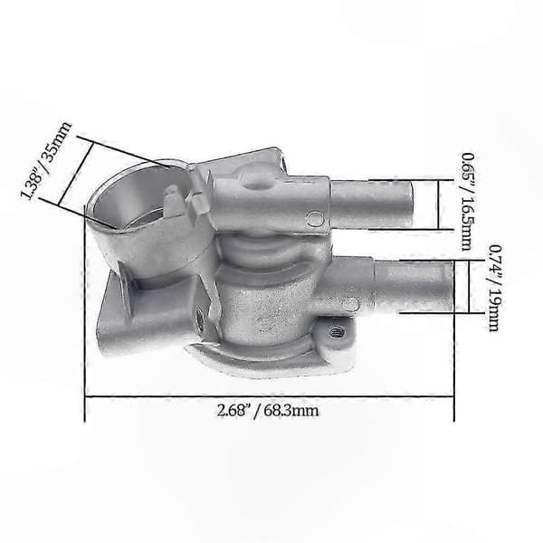 Termostathus til 1,6L-motorer 1995-2001 Civic HR-V Capa reservedel 19320P2A000 19311P2A000 96hc2 Silver