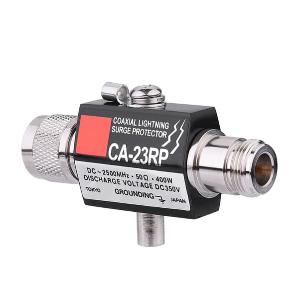50Ω DC-2500MHz N-kontakt 400W Koaxial Åskskydd Överspänningsskydd