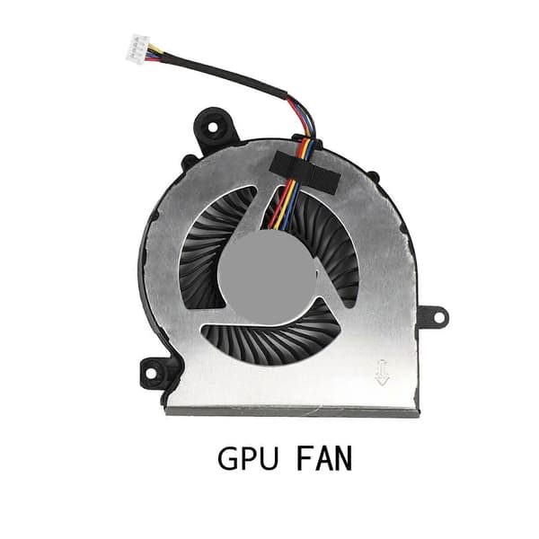 CPU GPU-jäähdytystuuletin GF65 Thin 10SD 10SDR 10SE -malleille, CPU GPU -näytönohjaimen jäähdytyspatterit CPU fan