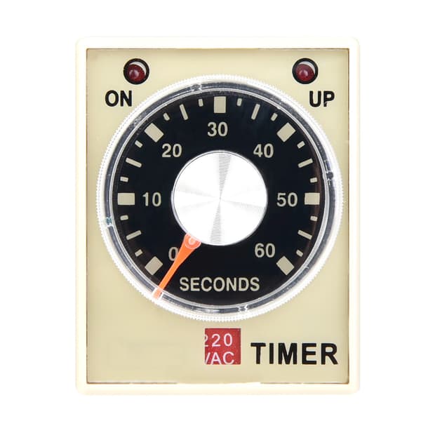 AH3-3 Strömpåslag Fördröjningstimer Tidsrelä AC 220V 50/60Hz (60S)
