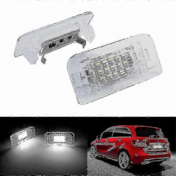 2 stk. LED-nummerpladelys til W246 W242, Canbus fejlfri billygter