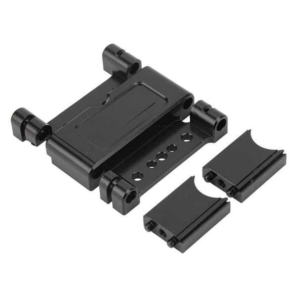 RC Medium Difference Fixing Plate Aluminium Alloy CNC Machining Udskiftelige RC Dele til ARRMA 1/7 1/8 Sort