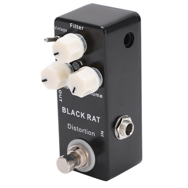 Distortion Guitar Pedal Elektrisk Effektor Enkelt Effekt Tilbehør med True Bypass Switch