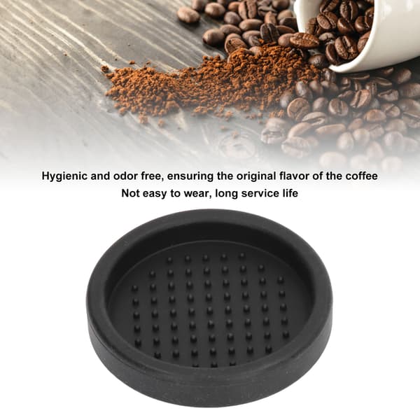 Skridsikker Silikone Kaffe Tamper Måtte - Rund Form (1 Styk)