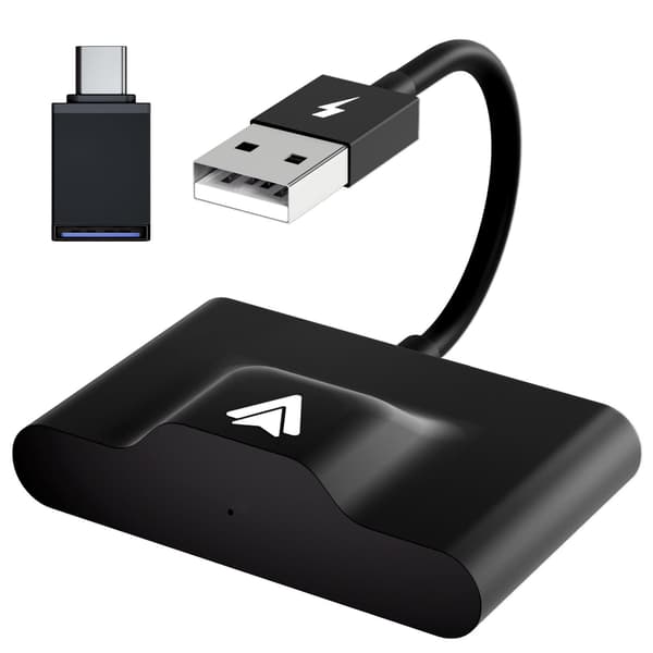 Android Auto Trådlös Adapter, Android Auto USB-dongel för