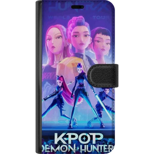 【03】Kompatibelt plånboksfodral för Apple iPhone 13 Trendiga KPop Demon Hunters dockfigur Lommeboketui