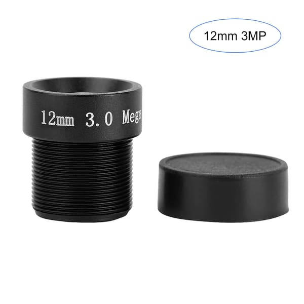 CCTV 3MP 12mm Brännvidd Board Lens Smart Övervakning Ersättningsdelar för Säkerhetskamera