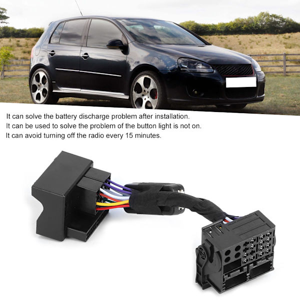 Multifunktionsrat Knapkontrol Canbus Simulator Adapter Passer til MK5 Touran Caddy B6
