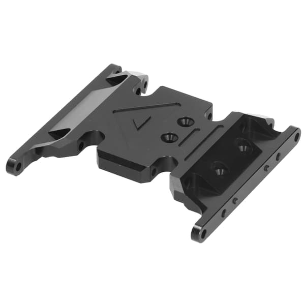 Gearkassemontering i aluminiumlegering til Axial SCX10 II 90046 90047 90075 RC-bil Sort