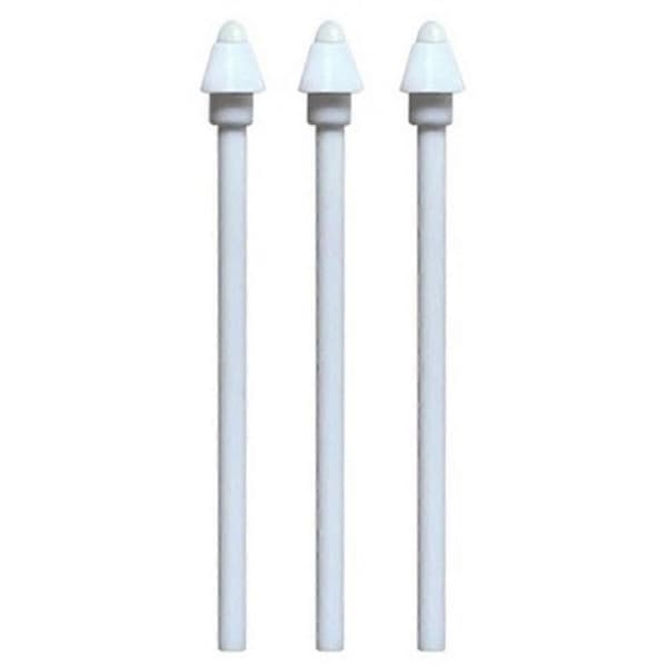 Erstatningspen til Samsung Galaxy Tab S11/S11Ultra Pen, bløde spidser, erstatningspen med fjernelsespincet, 3 stk. White 3-Pack