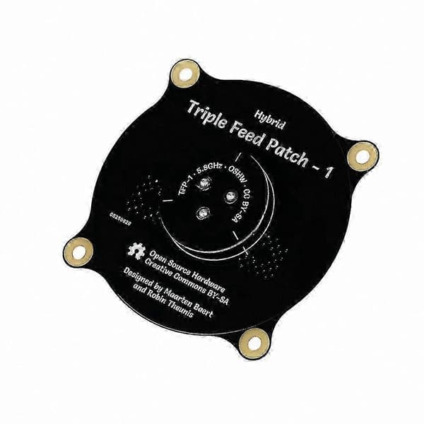 5,8 GHz tredobbelt fødeantenne til FPV RC-racerdrone