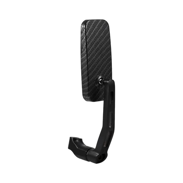 Par Universal Motorcykel Rektangel Backspeglar 8mm 10mm Kolfiber
