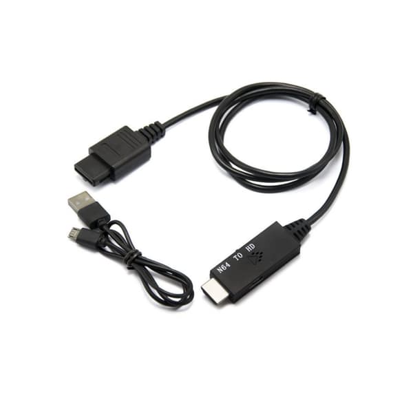 Plug and Play -sovitin N64-HDMI-muunnin Nintendolle