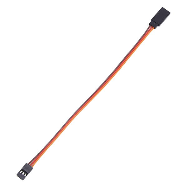 10 kpl JR Uros-Naaras Servo Jatkojohto Kaapeli RC Futaba 500mm