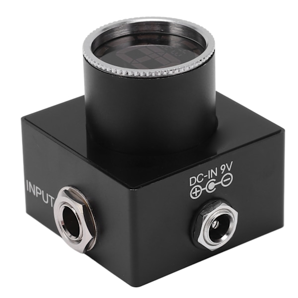 Mini Pedal Tuner Gitarr Bas Universal Stämningsverktyg Stränginstrument Tillbehör LED-Display