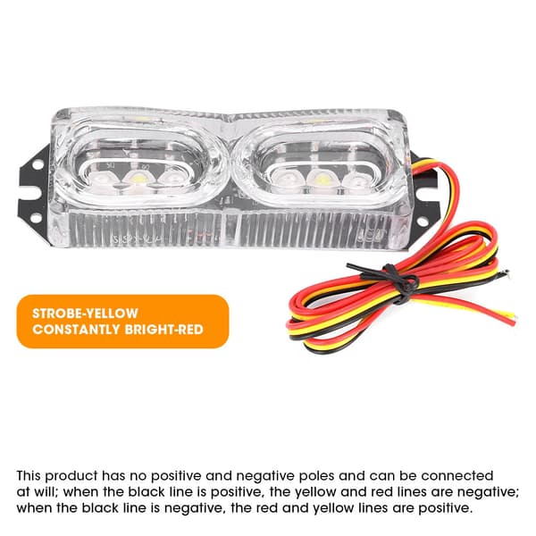 Motorcykel LED Baglygte Strobe Nummerplade Advarselslys Stop Bremse Blinkende Baglygter 9-80VDC9-60V